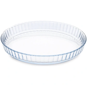 Stikla tartes forma Borosilicate Glass O27cm / 1 6