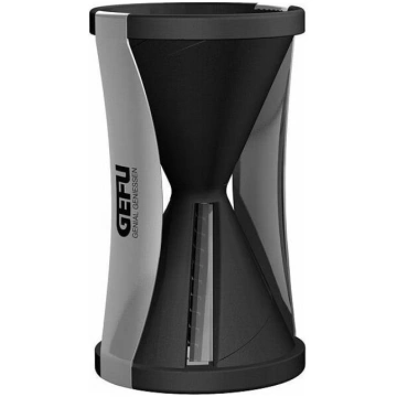 GEFU Spirelli slicer Manual Black, Silver Plastic,