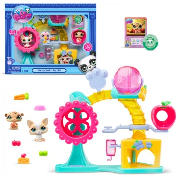 LITTLEST PET SHOP Rotaļu komplekts Fun Factory Pla