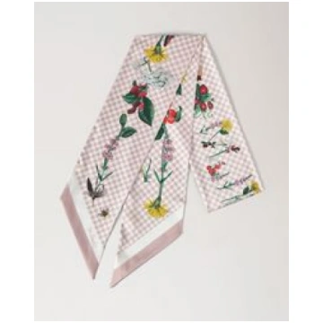 Mulberry | Large Skinny Scarf - Riverside Floral