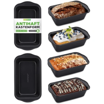 NutriChef 6 maizes cepšanas veidņu komplekts - aug