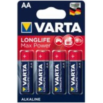 Varta Longlife Max Power AA 4pcs Baterijas 0470610