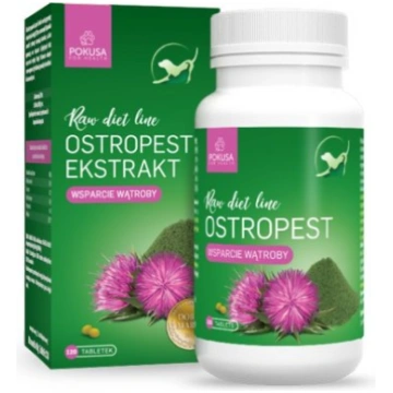 POKUSA RawDietLine Milk thistle extract - suppleme