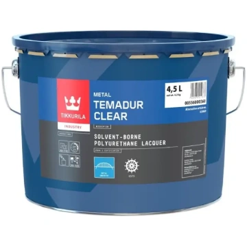 Tikkurila Temadur Clear spīdīga poliuretāna laka -