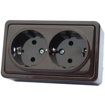 SOCKET RP16-021 GR 2P OVER PLAST ANT SL+ 477910111
