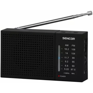 Pārnēsājams SENCOR SRD 1800 FM/AM radio ar digitāl