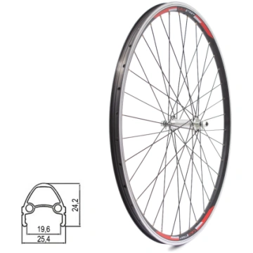Priekšējais ritenis Sunstart 28" // V-Brake, 36H, 