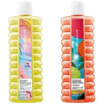 Avon vannas putu komplekts Getaway Dreams un Tropi