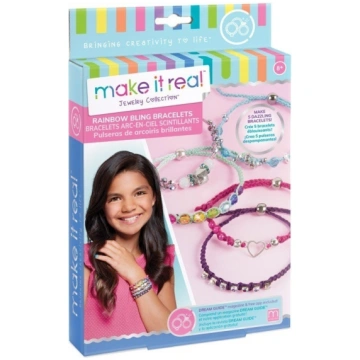 MAKE IT REAL Rainbow Bling Rokassprādžu komplekts 