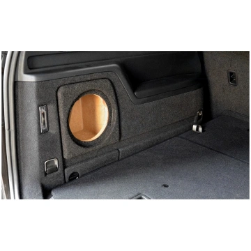 VW Sharan II (2010->) subwoofer box (stealth). VW.