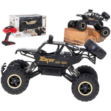 RC Rock Crawler Metāla 4WD 1:12 Melns