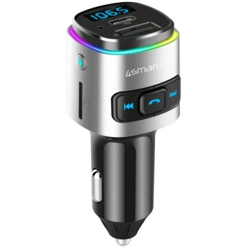 Car Charger 4smarts Media&Assist 2 FM Bluetooth wi
