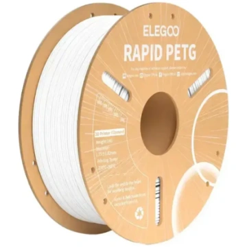 ELEGOO Rapid PETG filaments (balts)
