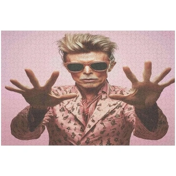 Koka puzles pieaugušajiem un bērniem, David Bowie 