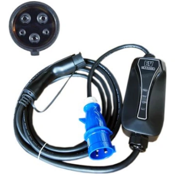 Electric car portable charger Type 1 - CEE, 6-32A,