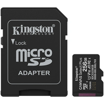 Kingston Canvas Select Plus | 256 GB | microSD | F