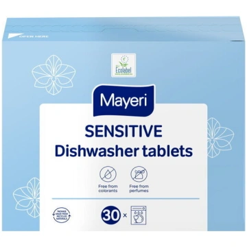 Mayeri Sensitive tabletes trauku mazgājamai mašīna