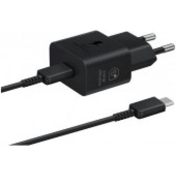 Lādētājs Samsung EP-T2510XBEGEU 25W + USB-C kabeli