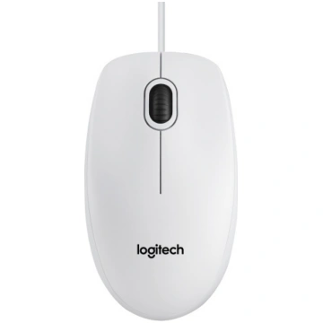 Logitech B100 Wired Mouse, USB Type-A, Optical, 80