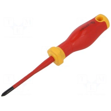 Screwdriver: insulated | Phillips | PH1 | 80mm | 1