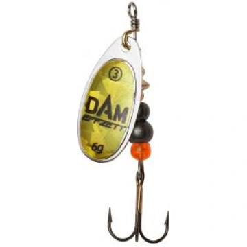 DAM Effzett Fluo Spinner 10g #4 Gold Prisma