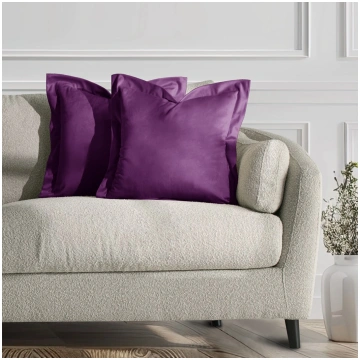 Dekoratīvs spilvena pārvalks Restilo Velvet, viole