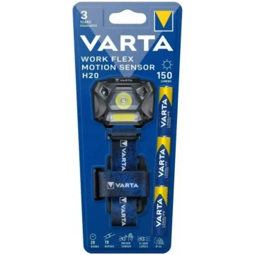 VARTA Work Flex Motion Sensor H20 LED galvas luktu