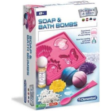 Clementoni Kreatywny zestaw Make Soap and Bath Bom