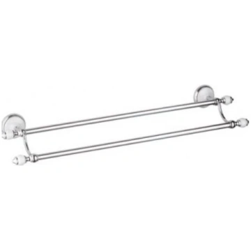 Dvieļu turētājs REMER Epoca 60 cm, divvietīgs, hro
