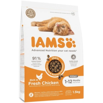 IAMS Cat Kitten Chicken 1,5 kg | 8710255150055 110