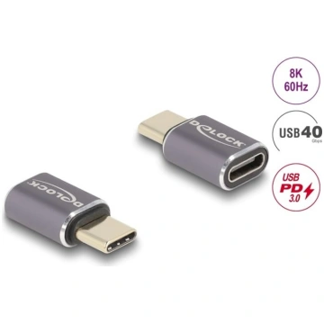 Delock USB Adapter 40 Gbps USB Type-C™ PD 3.0 100 