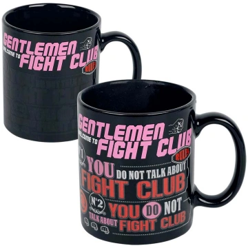 Fight Club - Rules Heat Change Mug 300ml