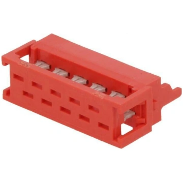 Connector: Micro-MaTch; plug; male; PIN: 10; IDC; 