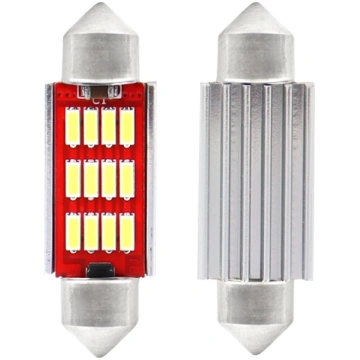 Spuldzīte LED CANBUS kompl. 2gab 12SMD Festoon C5W