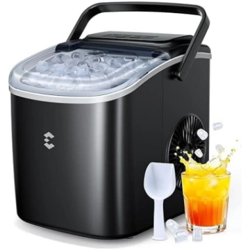 Eiswürfelmaschine Klein, Schlankes Design, 8 Eiswü