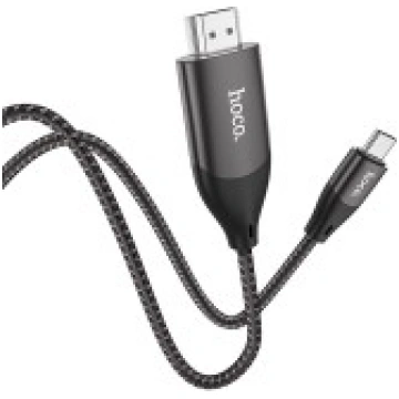 Cable Hoco UA16 Type-C to HDMI 2.0m gray