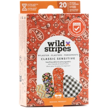 Wild Stripes Classic Sensitive Fashion plāksteri, 