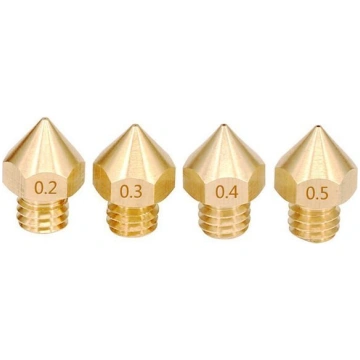 E3D V6 3D Printer Extruder Nozzle kit - 0.2/0.3/0.