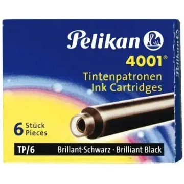 Pelikan Tintes patronas TP/6 Brilliant Black