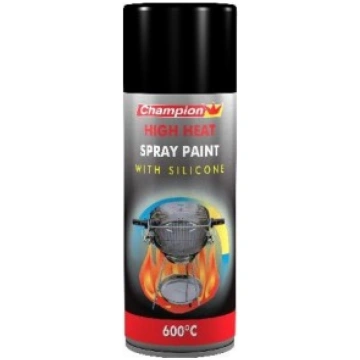 Karstumizturīga krāsa 600°C, melna, 400ml