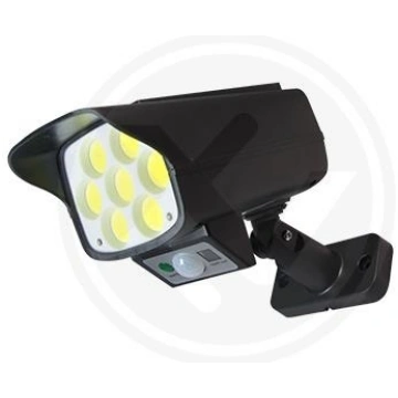 LED COB saules lampas kameras manekens ar kustības
