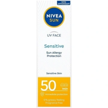Nivea Sun Sensitive krem ochronny do twarzy dla sk