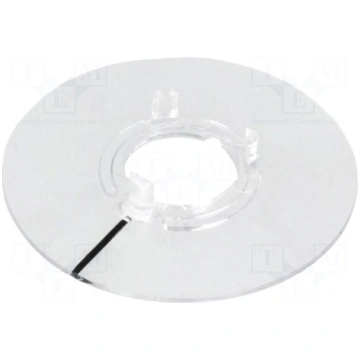 Collar with pointer | polycarbonate | transparent 