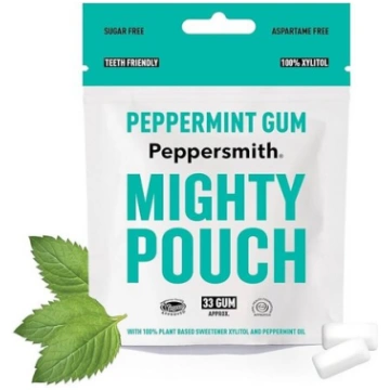 Košļājamā gumija ar piparmētras garšu Peppersmith 