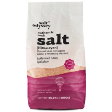 Smalkais Himalaju sāls SALT ODYSSEY 1kg