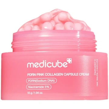 Medicube PDRN Pink Collagen Capsule Cream kolagēna