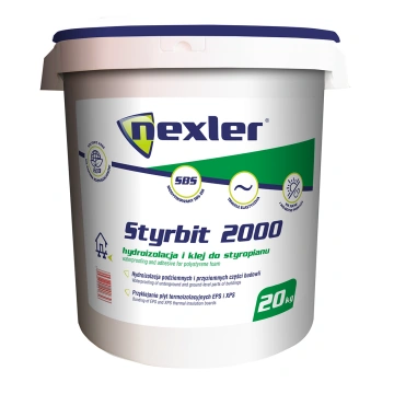 Ūdens bāzes hidroizolācija NEXLER STYRBIT 2000, 20
