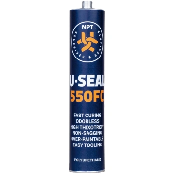 NPT U-Seal 550FC, 310ml , pelēka, augstas tiksotro