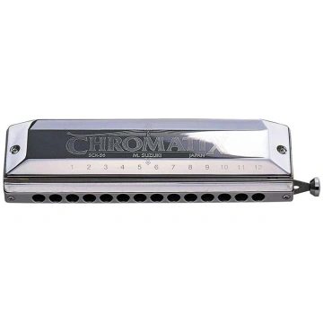 Hromatiskās mutes harmonikas Suzuki SCX-56
