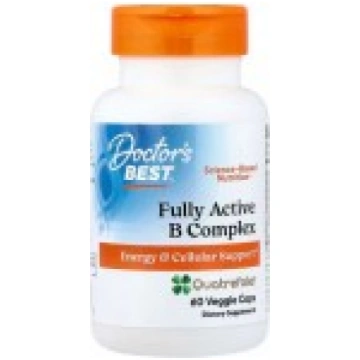 Fully Active B-Complex with Quatrefolic - 60 vcaps